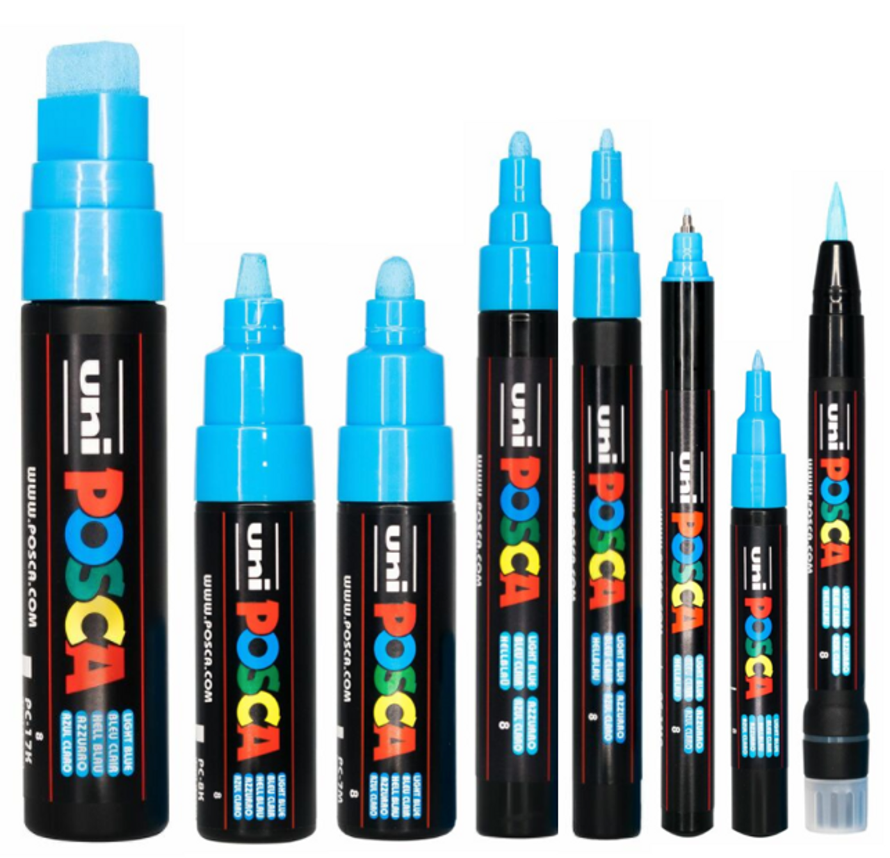 Posca Paint Marker Medium PC-5M Light Blue