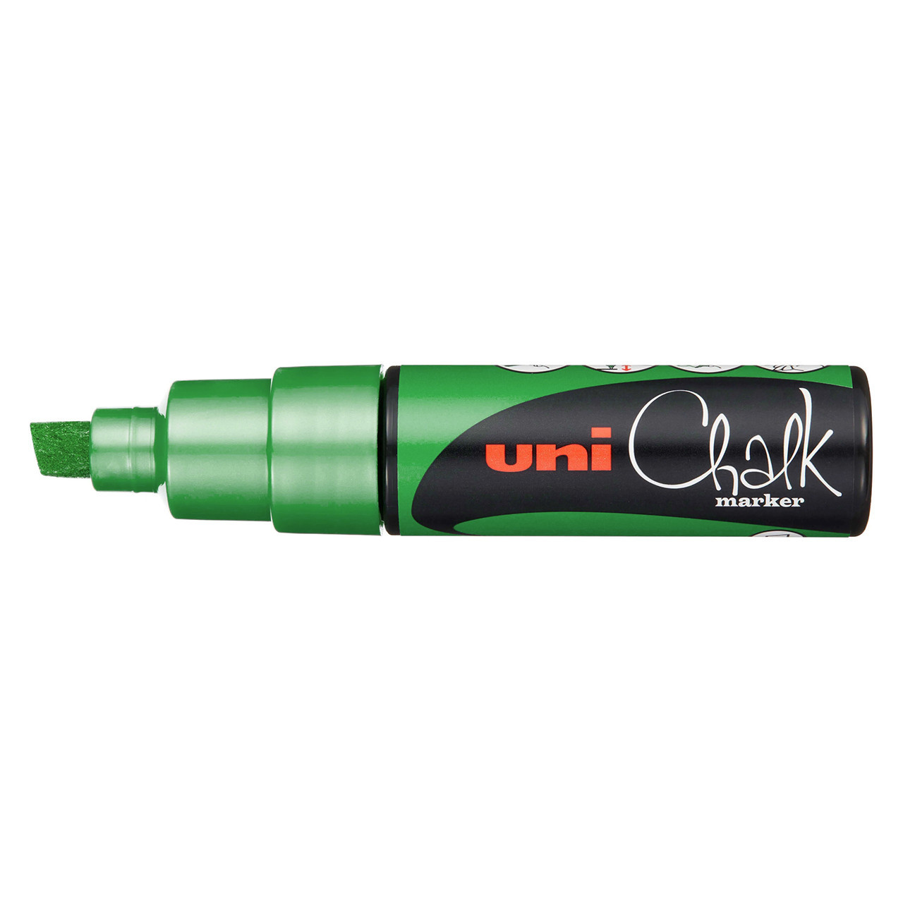 Uni Chalk Marker Pen PWE-8K Chisel Tip