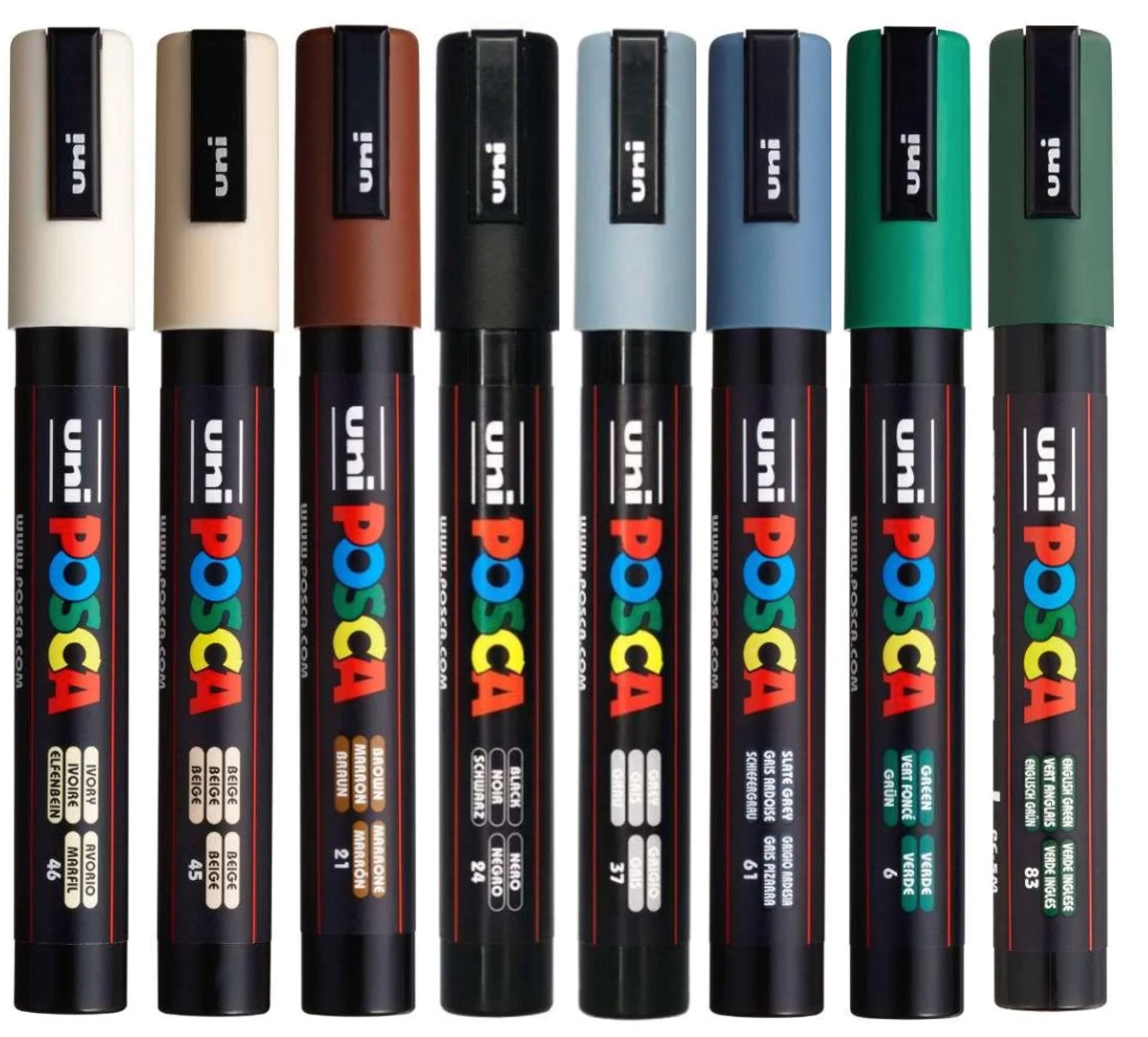 POSCA PC5M Paint Pen - FULL SET of 49 Pens