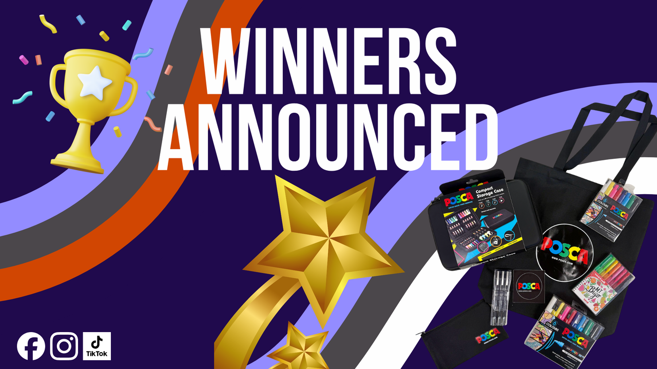 POSCART POSCA Giveaway Winners and Honourable Mentions