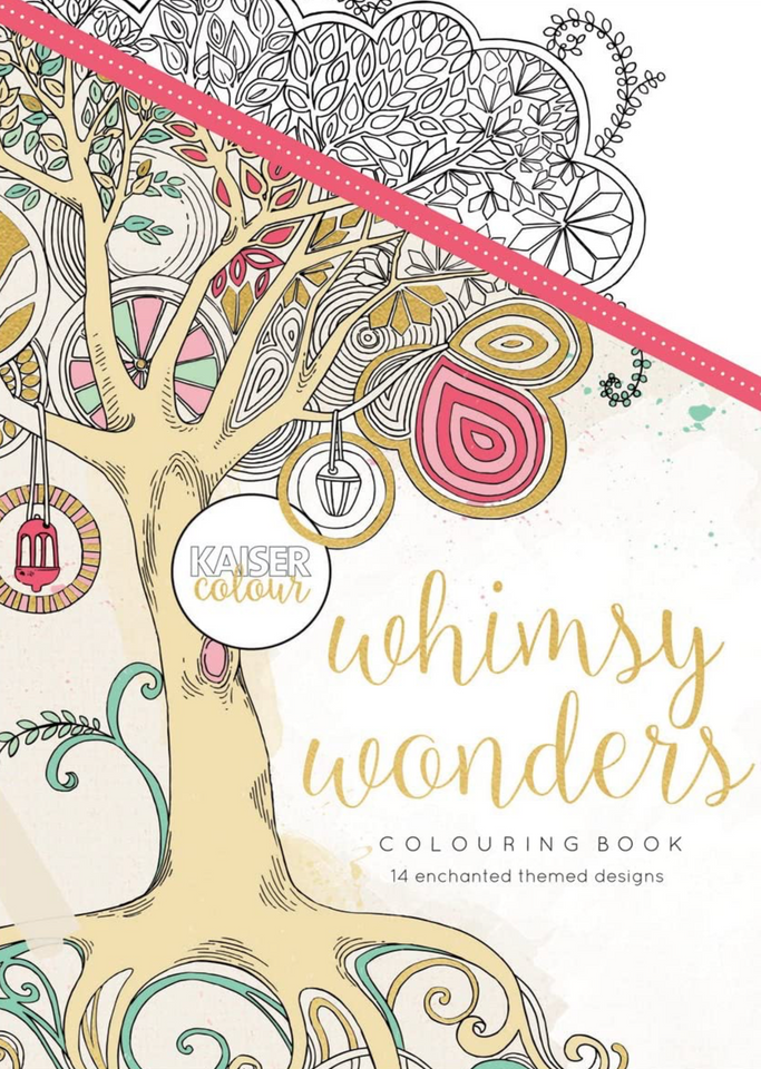 Get Creative with Whimsy Wonders Colouring Book and Posca Markers