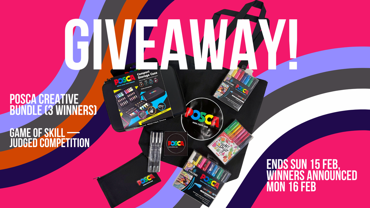 POSCA Giveaway: Share Your Next Project Idea