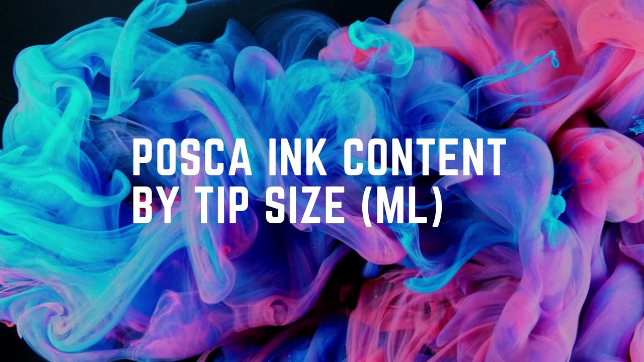 How Much Ink is in My Posca Marker? (And How Long Does It Last?) How Much Ink is in My Posca Marker? (And How Long Does It Last?)