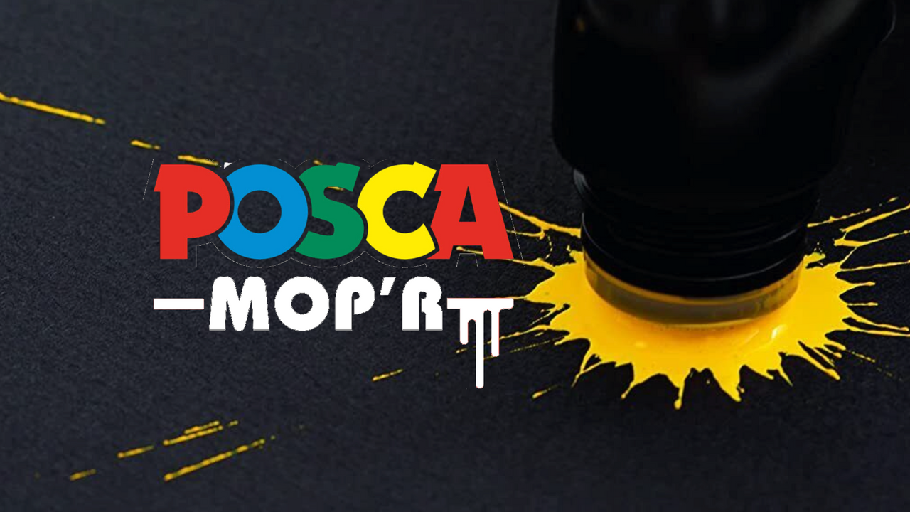 POSCA MOP’R – Top Graffiti Marker for Creative Expression