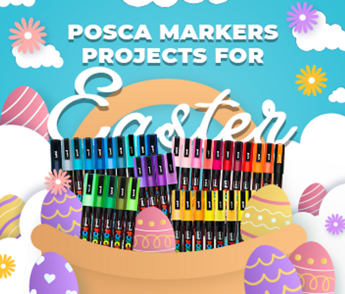 Celebrate Easter with Fun & Creative Posca Marker Projects!