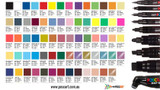POSCA Marker Colours & Their Pantone (PMS) Equivalents