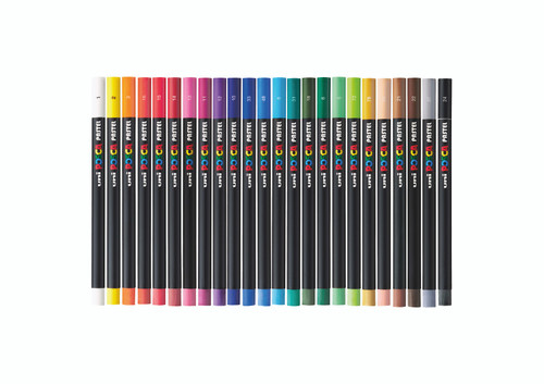 Posca Pastel Crayon Set of 24