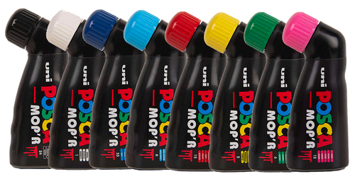 Posca MOP'R Marker Set, 8 Colors (Posca)