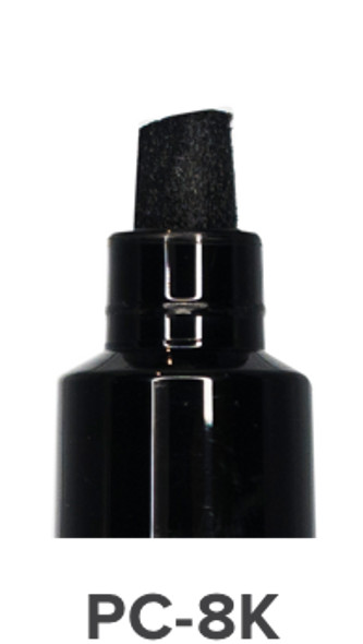 Close-up of POSCA PC-8K chisel marker showing bold 8.0mm tip for wide applications Close-up of POSCA PC-8K chisel marker showing bold 8.0mm tip for wide applications