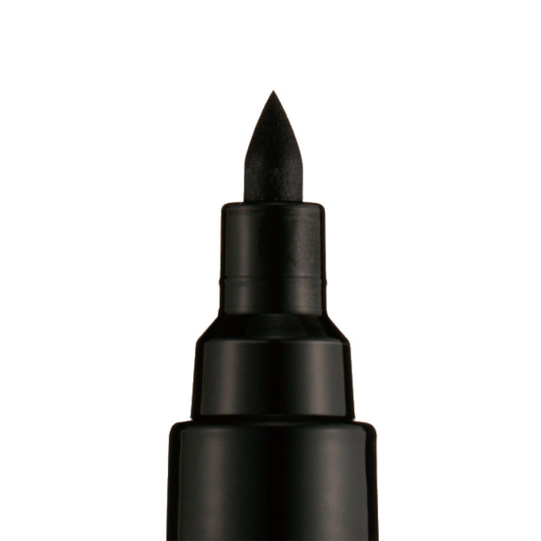 POSCA PC 5BR brush tip paint marker close up showing flexible nib  | PoscART