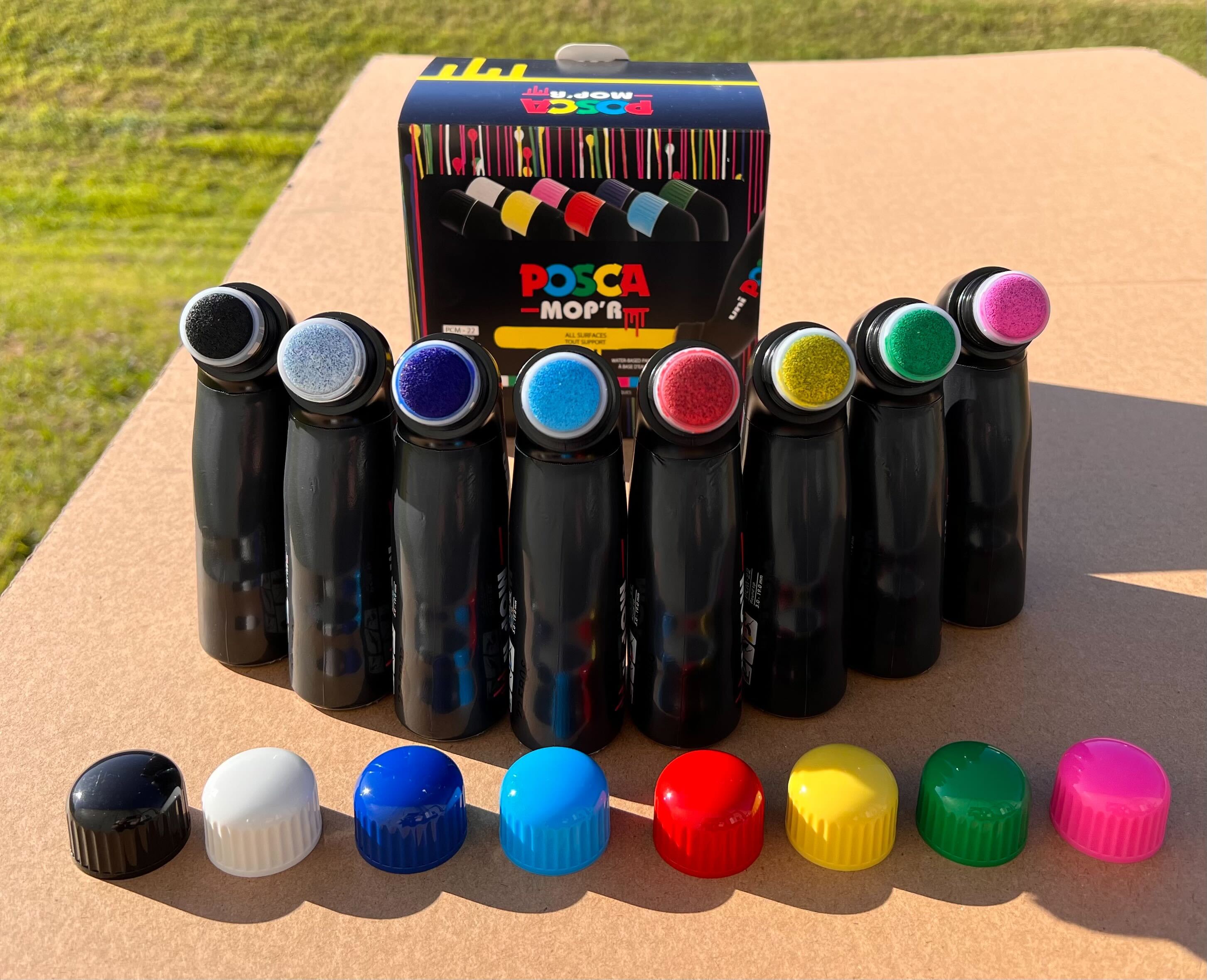 The Possibilities Are Endless With Posca MOP'R Markers - PoscART