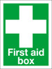 First aid box sign