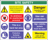 Site safety 1 costruction sign