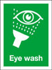 Eye wash sign