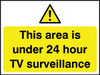This area is under 24 hour TV surveillance
