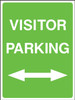 Visitor parking left/right