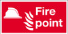 Fire point Sign