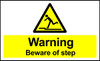 Warning Beware of Step Anti-slip