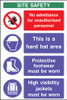 Site safety 7 conctruction Correx Sign