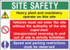 Site safety 6 Construction Corex Sign