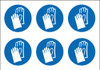 Hand protection labels