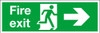 Fire exit sign Right