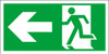 Fire exit sign, Running Man Left