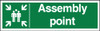 Assembly point signs