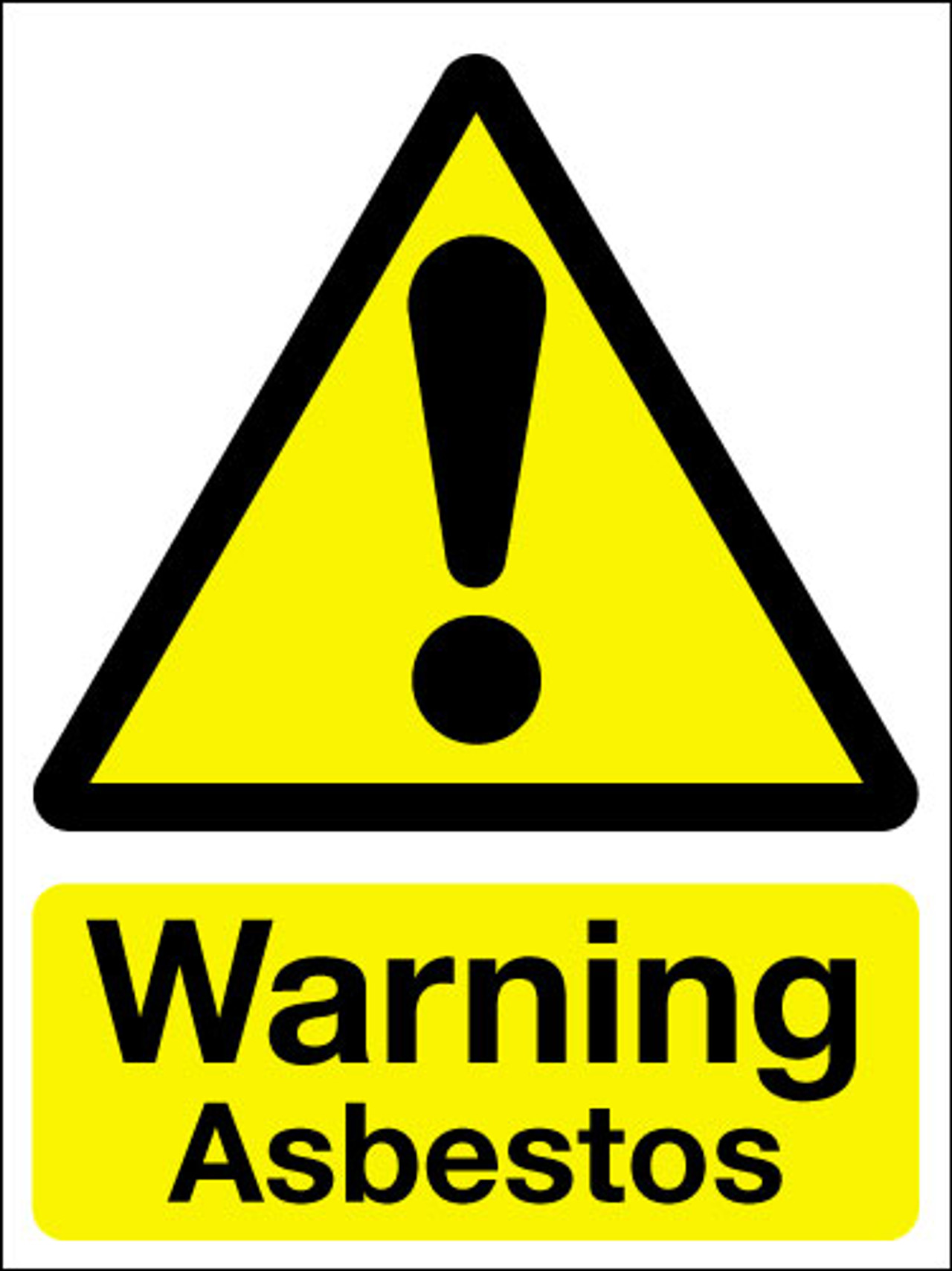 Warning Asbestos Sign Signs 2 Safety