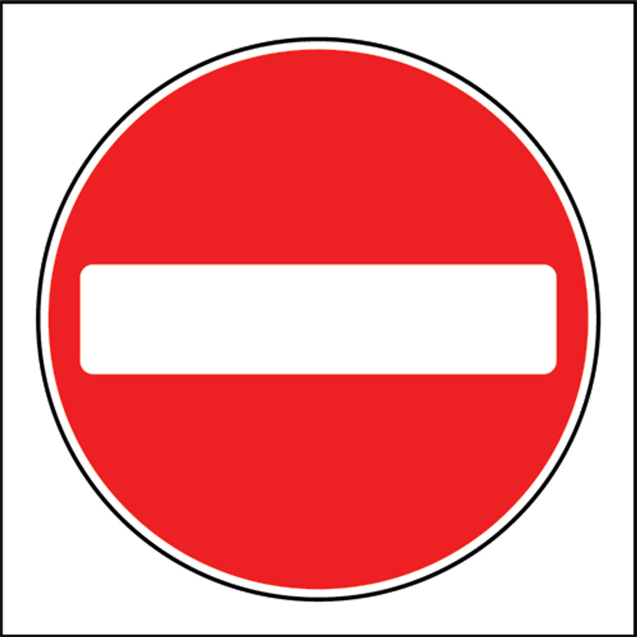 No Entry sign