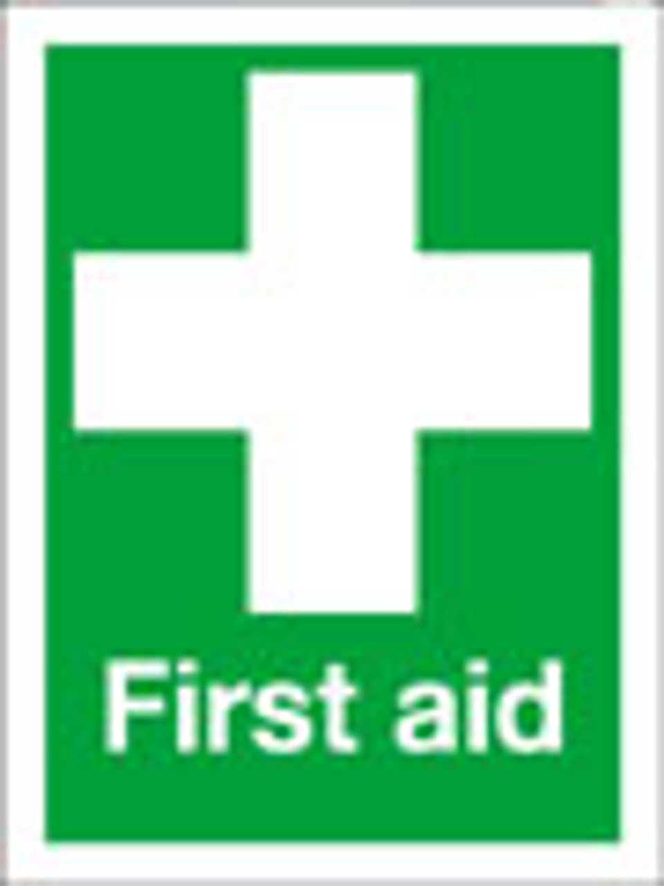 First aid sign