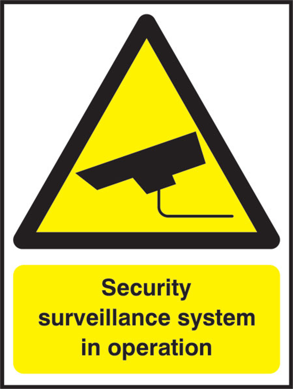 Security surveillance system in operation