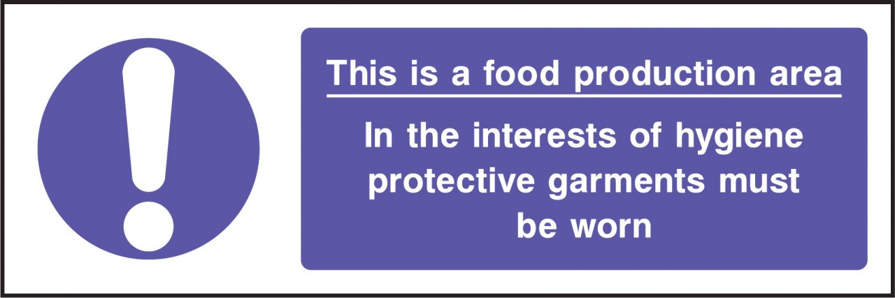 This is a food protection area