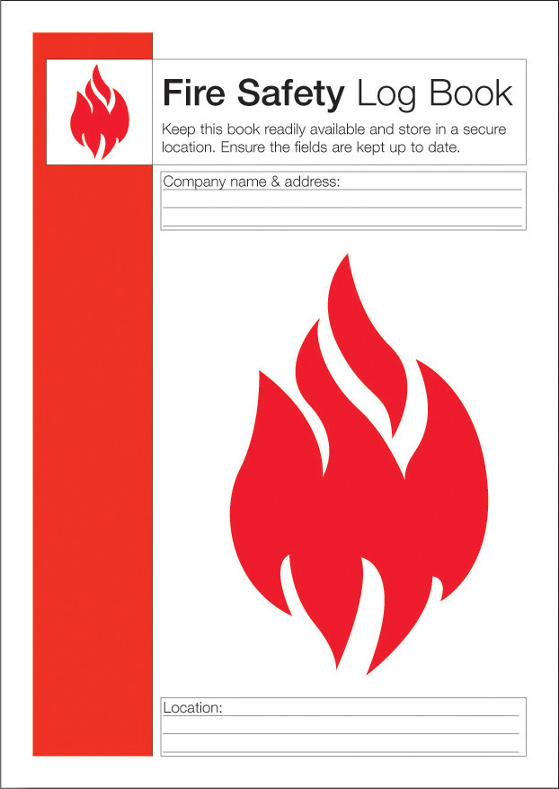 Fire Safety Log Book Signs 2 Safety