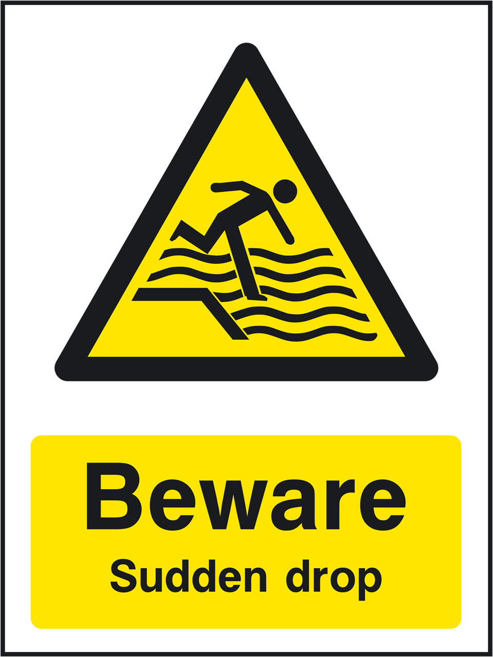 Beware Sudden drop