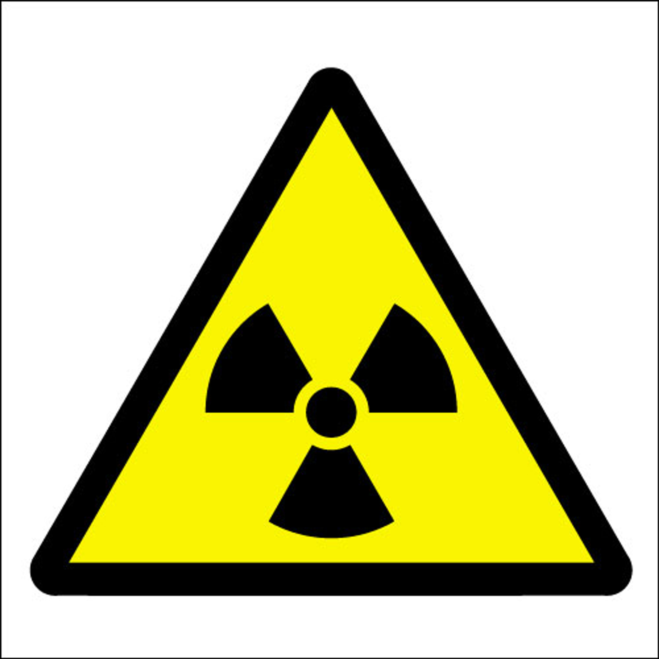 Radiation symbol Signs 2 Safety