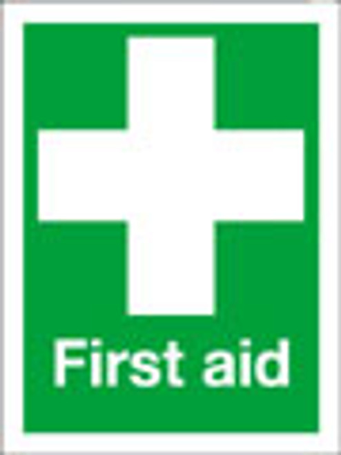 First aid sign