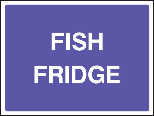 Fish Fridge catering sign