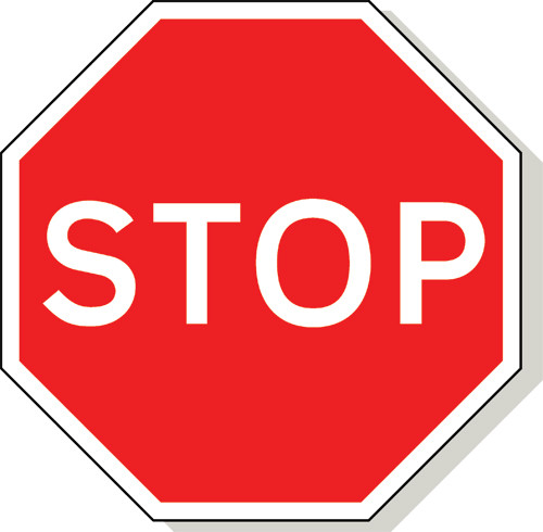 Stop sign