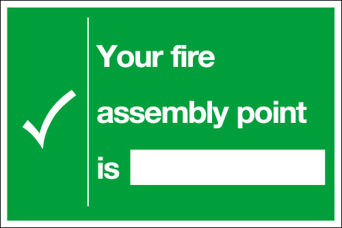 Your fire assembly point sign
