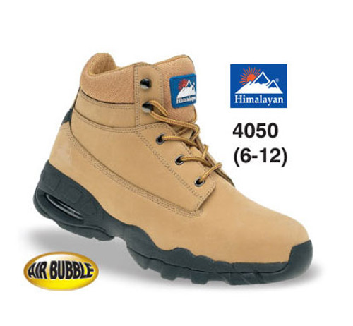 Wheat Nubuck Safety Boot