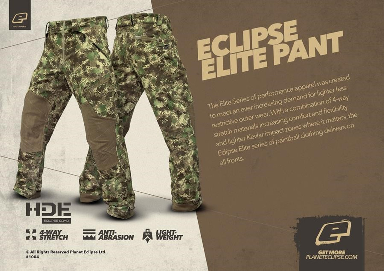 Planet Eclipse Elite Pants HDE Camo LARGE