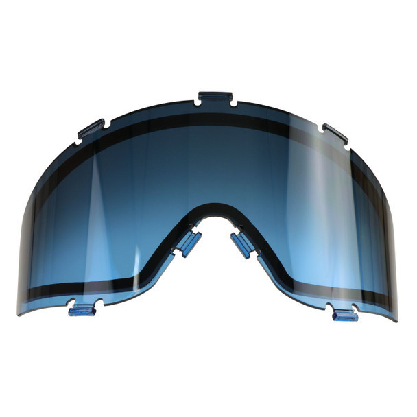 JT™ SPECTRA DUAL-PANE THERMAL REPLACEMENT LENS - SMOKE W/ BLUE MIRROR LOGO main image 0