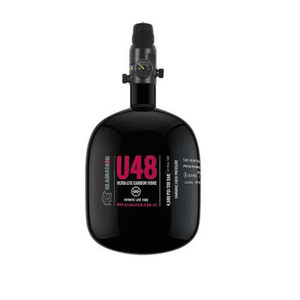 GladiatAir U48 - Carbon Fibre 48ci 'Peanut' Air Tank With Reg GladiatAir U48 - Carbon Fibre 48ci 'Peanut' Air Tank With Reg