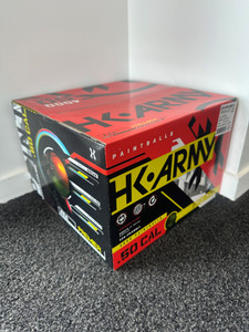 HK Army Premier 4,000 Round Paintball Case - Yellow Fill ( .50 Caliber )