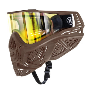 HSTL® Skull Goggle "Sandman" - Tan w/ Gold Lens HSTL® Skull Goggle "Sandman" - Tan w/ Gold Lens