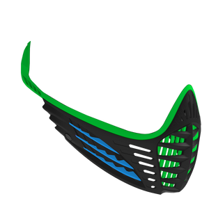 Virtue VIO Face Mask - Lime/Cyan/Black Virtue VIO Face Mask - Lime/Cyan/Black