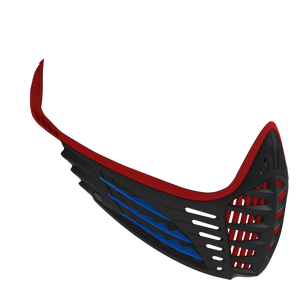 VIO Face Mask - Red/Blue/Black VIO Face Mask - Red/Blue/Black