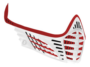 VIO Face Mask - Red/Red/White VIO Face Mask - Red/Red/White