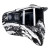 HSTL GOGGLE - FRACTURE BLACK/WHITE